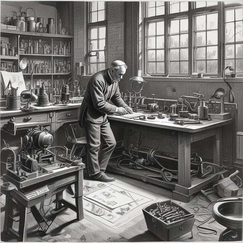 Invention of the Induction Motor