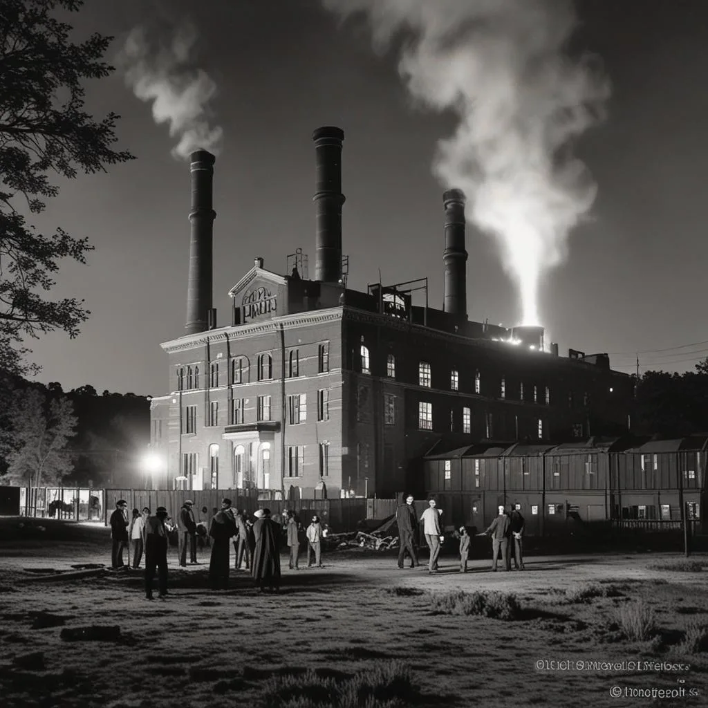The First Successful AC Power Station