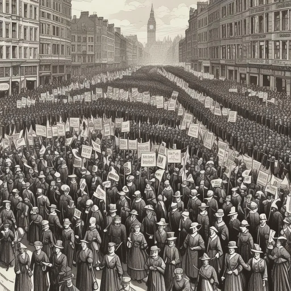 Mass Women's Demonstration