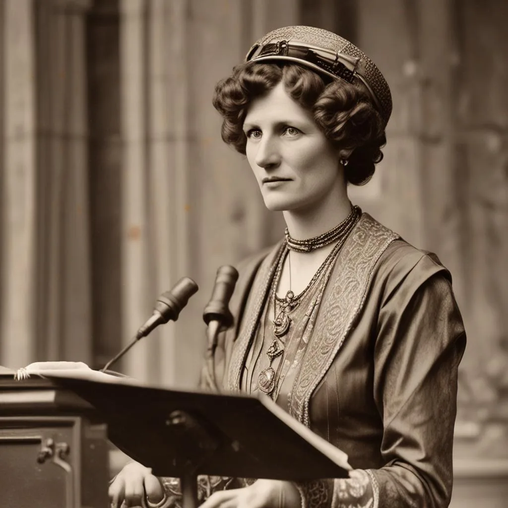 Support of Women's Suffrage